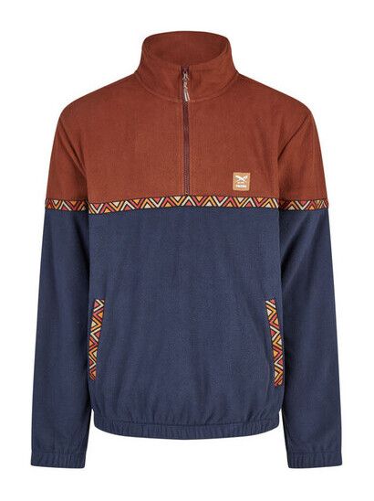 iriedaily Sweater Monte Noe Troyer dark rum