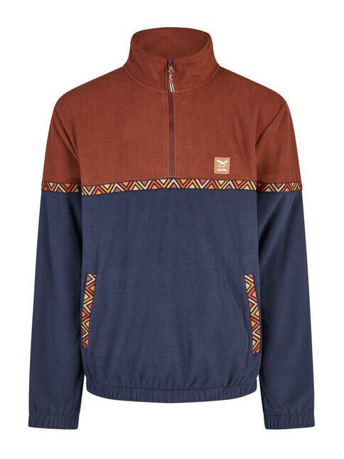 iriedaily Sweater Monte Noe Troyer dark rum