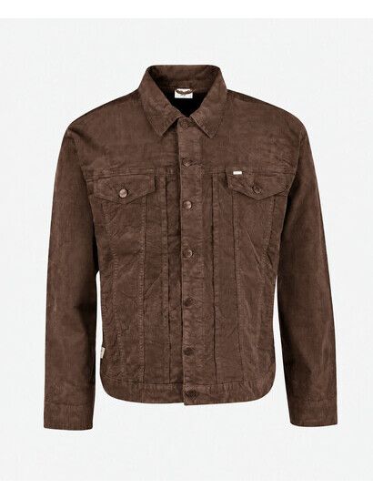Reell Jacke Arizona Jacket - Flanel Cord olive brown