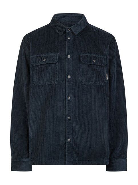 iriedaily Hemd Bubble Cord Shirt dark orion