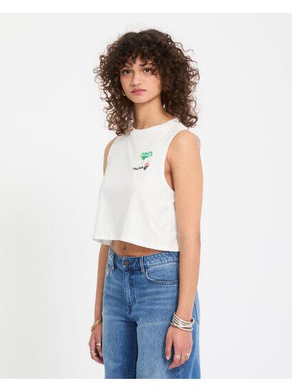 Volcom Tanktop Mickey Mason in Off White