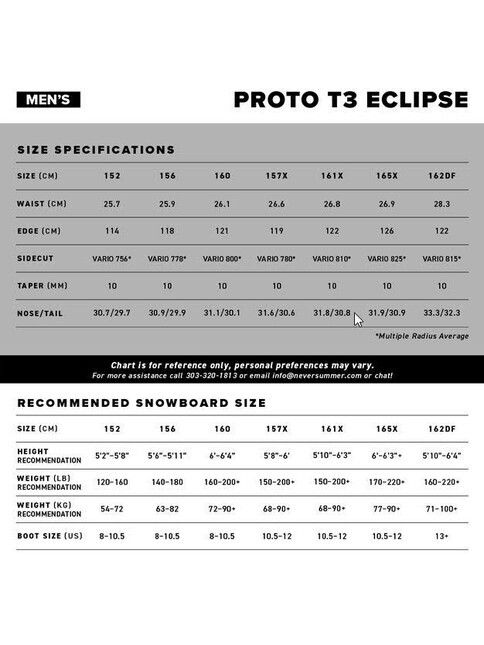 Never Summer Snowboard Proto T3 Eclipse DF 2027 - All-Mountain