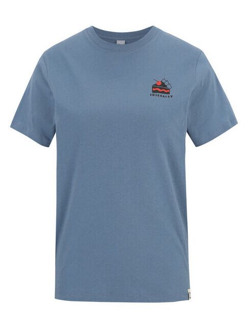 iriedaily T-Shirt Yoga Club greyblue
