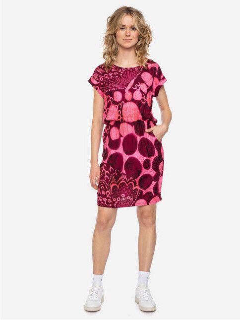 ATO Berlin Kleid Milou CV pink/bordeaux