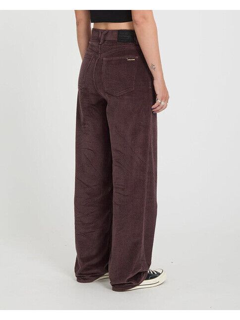 Volcom Hose Weellow II Cordhose Damen  Raisin