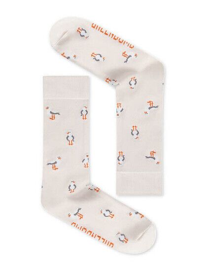 GreenBomb Socken Seagulls 3 in creme white