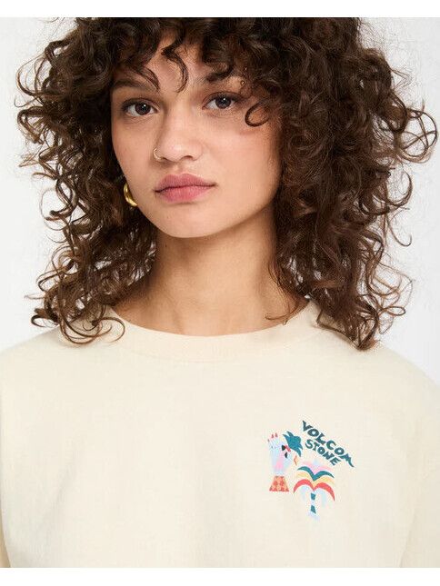 Volcom T-Shirt Bruno Lucas vintage white