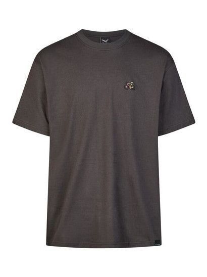 iriedaily T-Shirt Peaceride Emb in coal