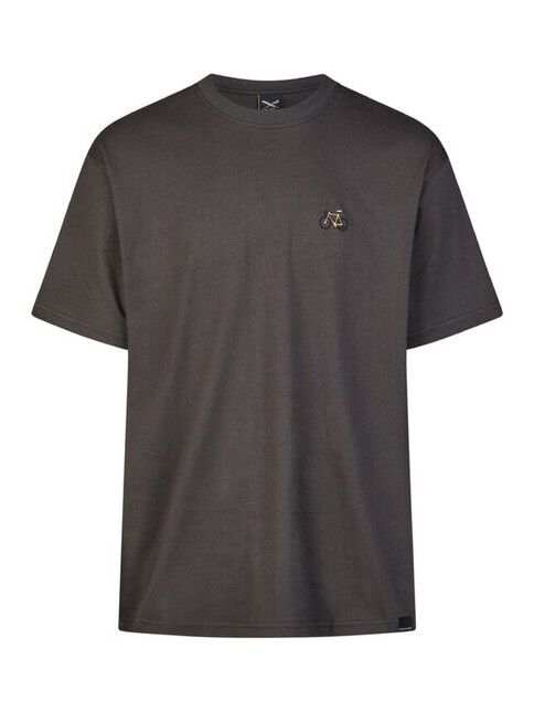 iriedaily T-Shirt Peaceride Emb in coal