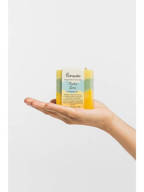 Tranquillo Seifenschale Seife Ombre Lime