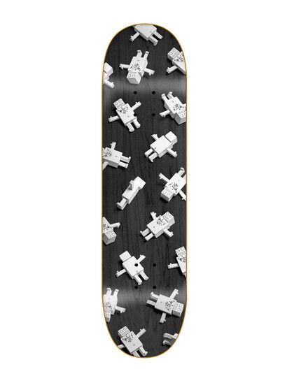 Robotron Skateboard Multitron black 8.1 MC Shape