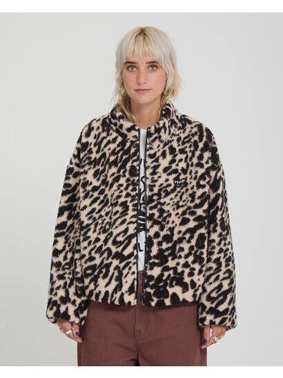 Volcom Jacke Wylding Out Sherpa Jacke - Animal Print