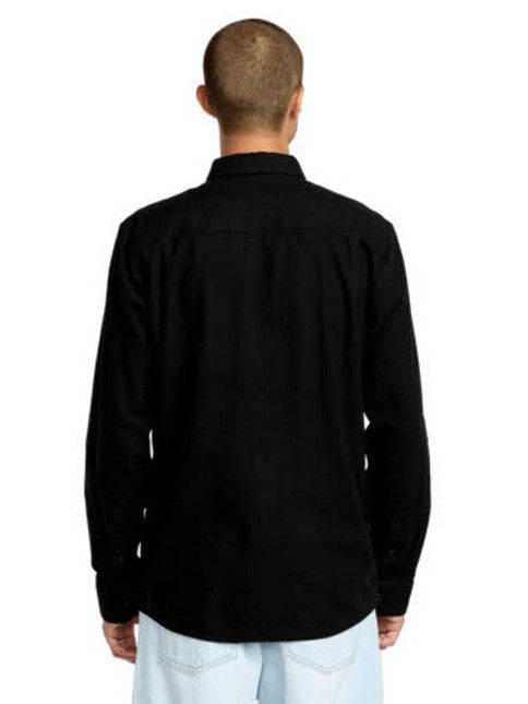 Volcom Hemd Caden Solid LS antique black