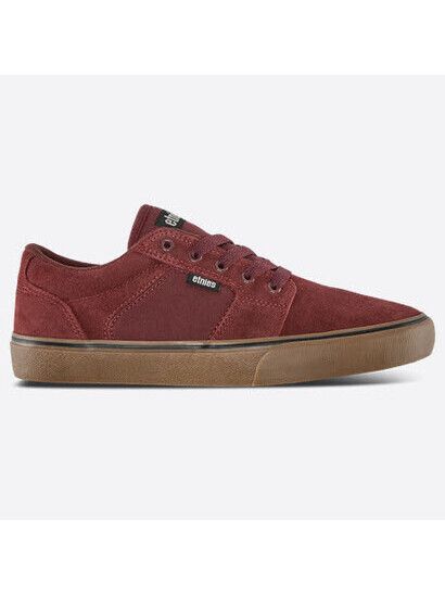 Etnies Skateschuh Barge Ls- Burgundy/Gum