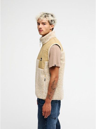 Quiksilver Jacke Shallow Water Fleece - beige