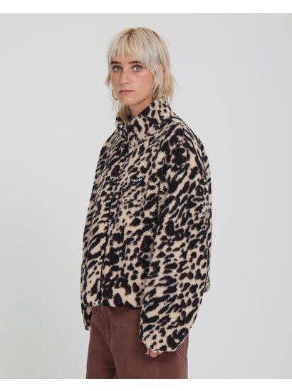Volcom Jacke Wylding Out Sherpa Jacke - Animal Print