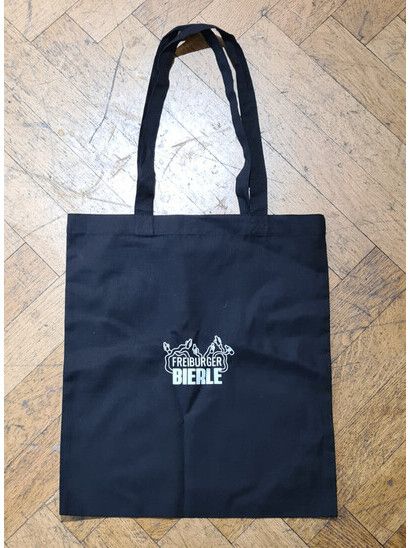 Freiburger Bierle Tasche Jutetasche in black