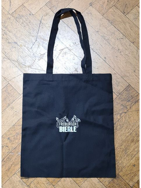 Freiburger Bierle Tasche Jutetasche in black
