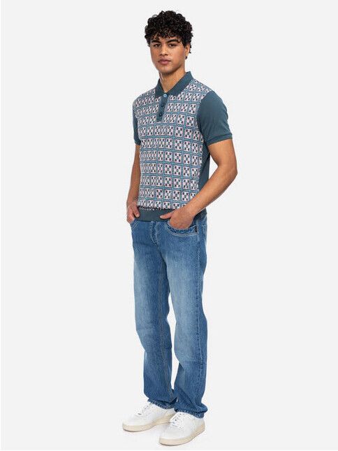 ATO Berlin T-Shirt Enzio OC blue/rose