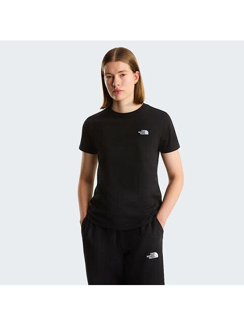 North Face T-Shirt Evolution Simple Dome für Damen in black