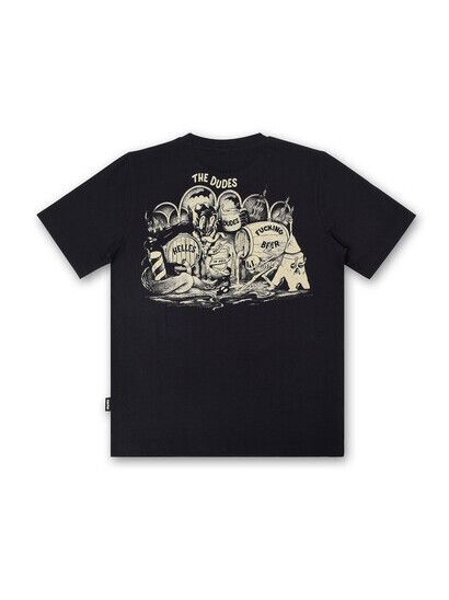 The Dudes T-Shirt Helles In Hell black