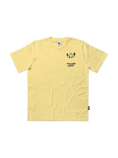 The Dudes T-Shirt Imaginary Friends custard
