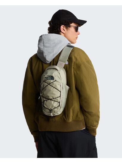 North Face Rucksack Borealis Sling stone slab/dark chestnut