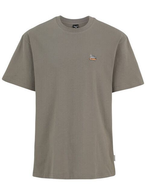 iriedaily T-Shirt Smokin Van smokey olive