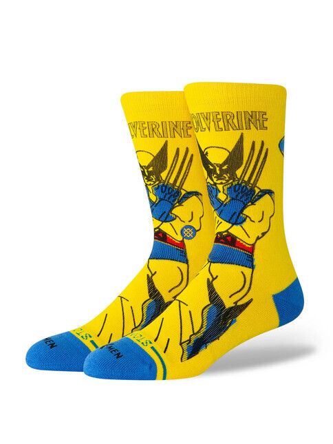 Stance Socken Wolverine Crew yellow
