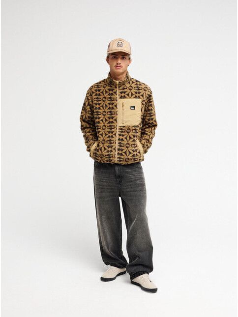Quiksilver Jacke Clean Coast-nature tile kelp