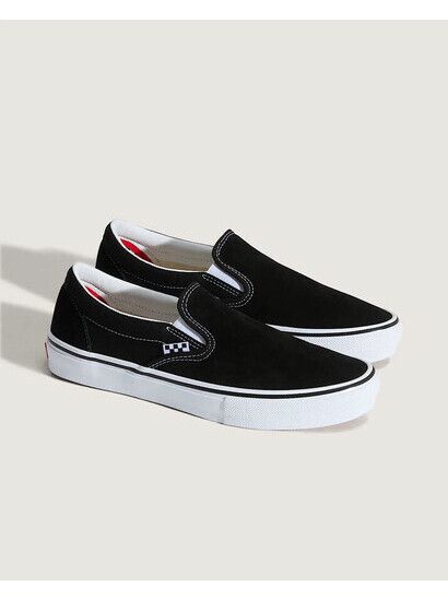 Vans Skateschuh Skate Slip-On in black/white