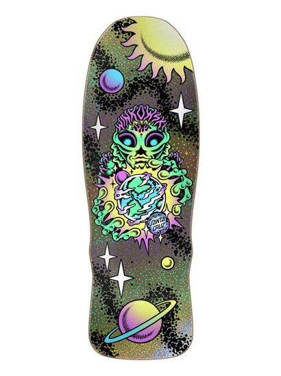 Santa Cruz Skateboard Cosmic Pro Shaped 10.35