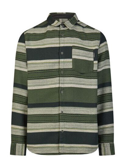 iriedaily Hemd Santania Shirt black olive