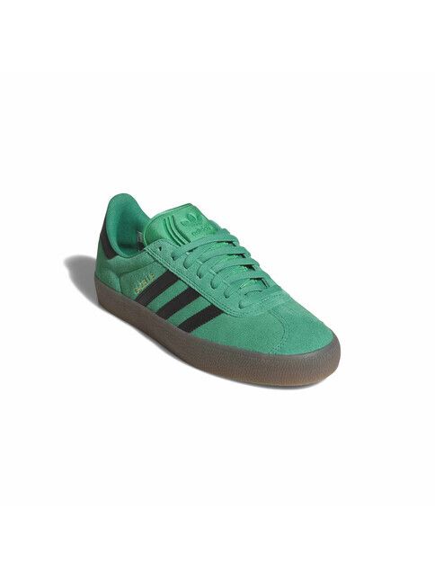 Adidas Skateschuh Gazelle ADV in Court Green/Core Black