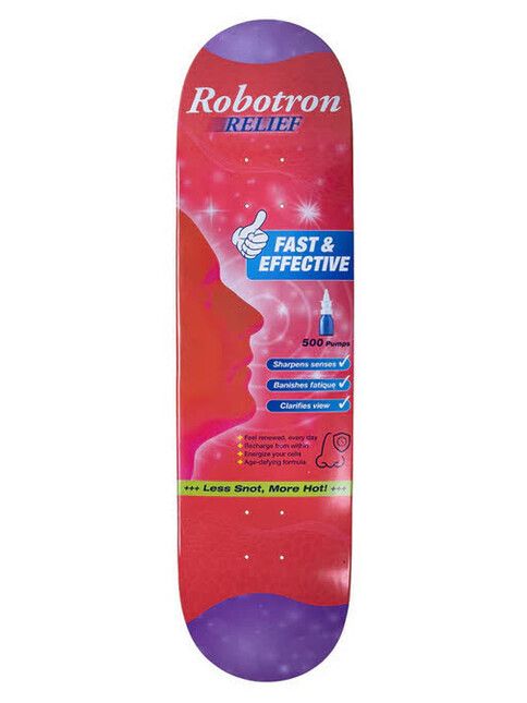 Robotron Skateboard Relief 8.2