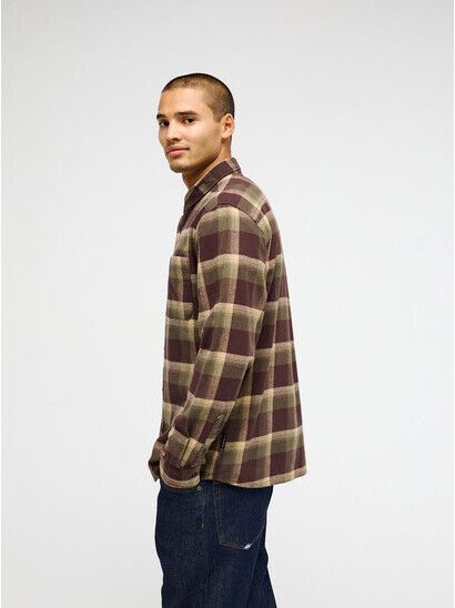 Quiksilver Hemd Motherfly Plaid-langärmliges Flanellhemd