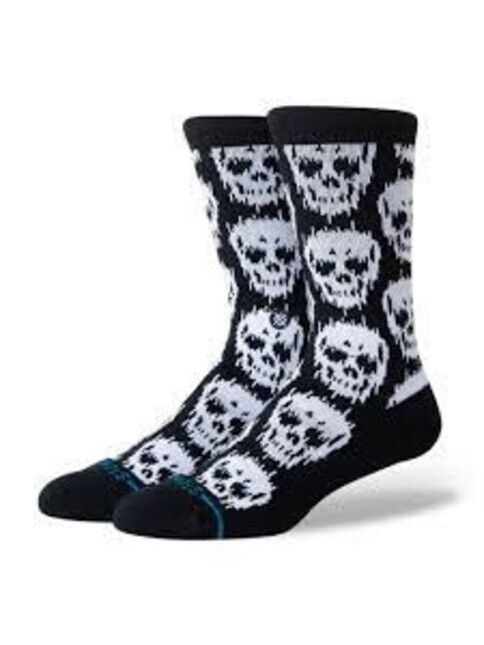 Stance Socken Static Skull Crew Socks