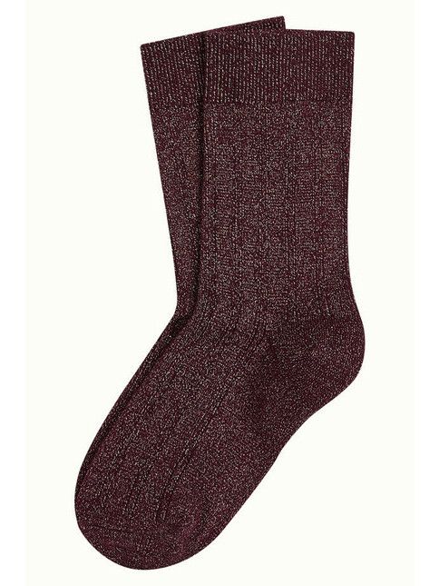 King Louie Socken Socks Glitter porto red
