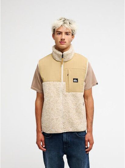 Quiksilver Jacke Shallow Water Fleece - beige