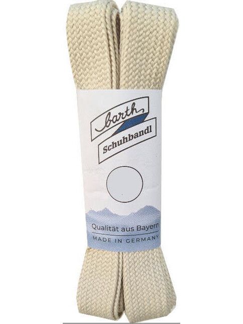 Barth Schuhbandl Schnürsenkel Breite Schnürsenkel/Fat Laces Cremé