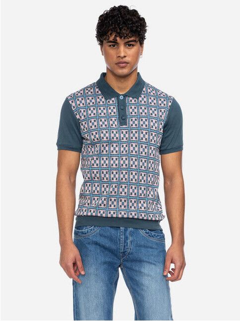 ATO Berlin T-Shirt Enzio OC blue/rose