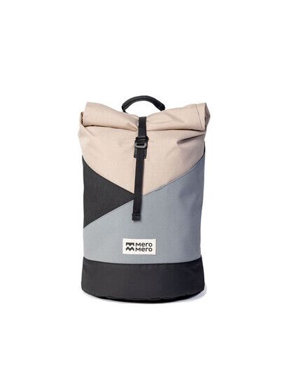 MeroMero Rucksack Annecy Pocket Stone Grey/Dark Grey
