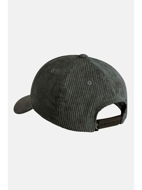 Reell Cap Flat 6-Panel in midnight grey cord