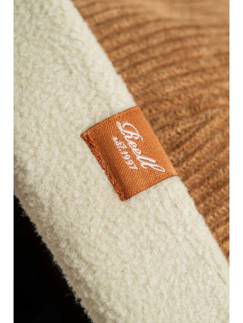 Reell Cap Docker in light brown cord/sand fleece