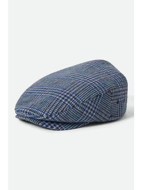 Brixton Cap Hooligan Flat in Celadon Green/Royal Pla