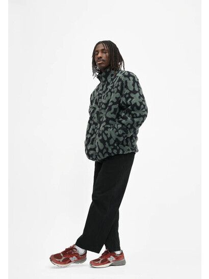 Cleptomanicx Jacke Oh Shit Sherpa Fleece