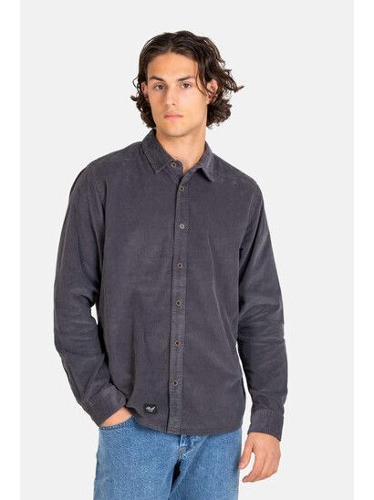 Reell Hemd Strike Shirt dark grey