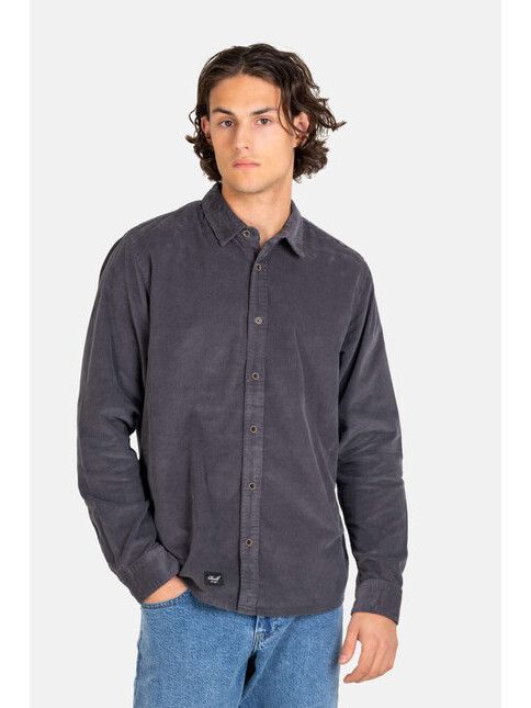 Reell Hemd Strike Shirt dark grey