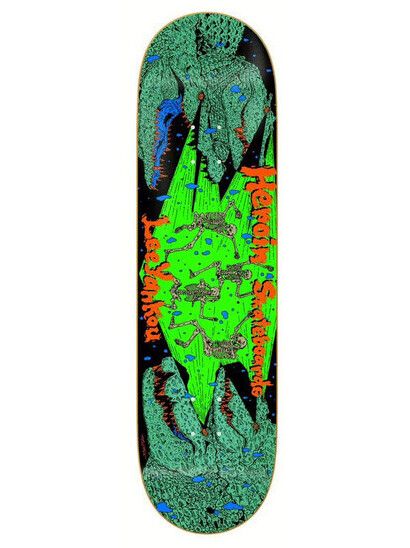 Heroin Skateboard Croc LY 8.25
