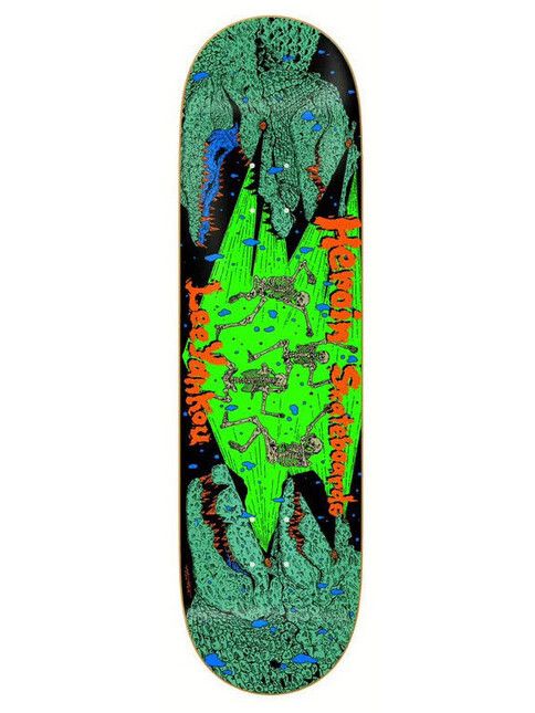 Heroin Skateboard Croc LY 8.25